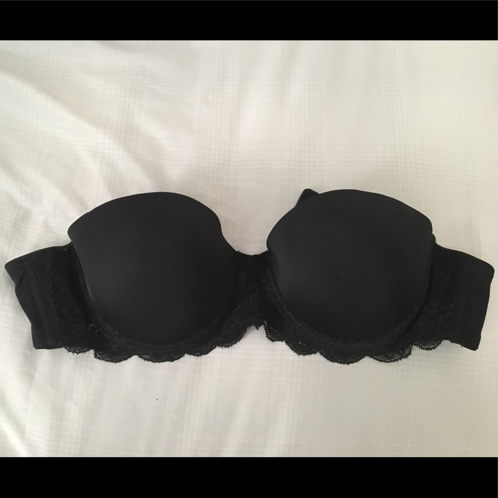 Strapless bra